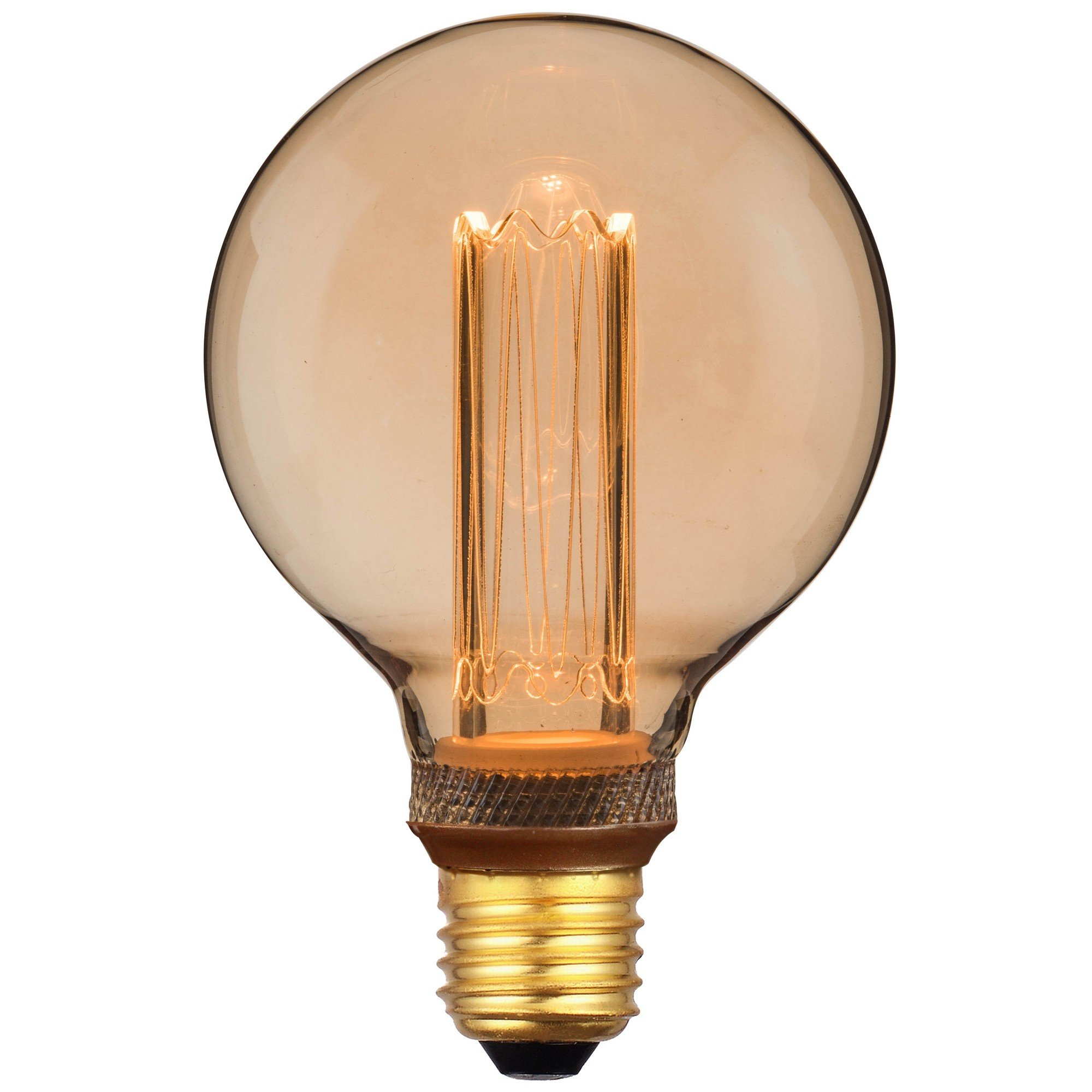 Nordlux Deco E27 G95 Retro диммируемая 1800 K 120 лм Light Bulb Gold colour