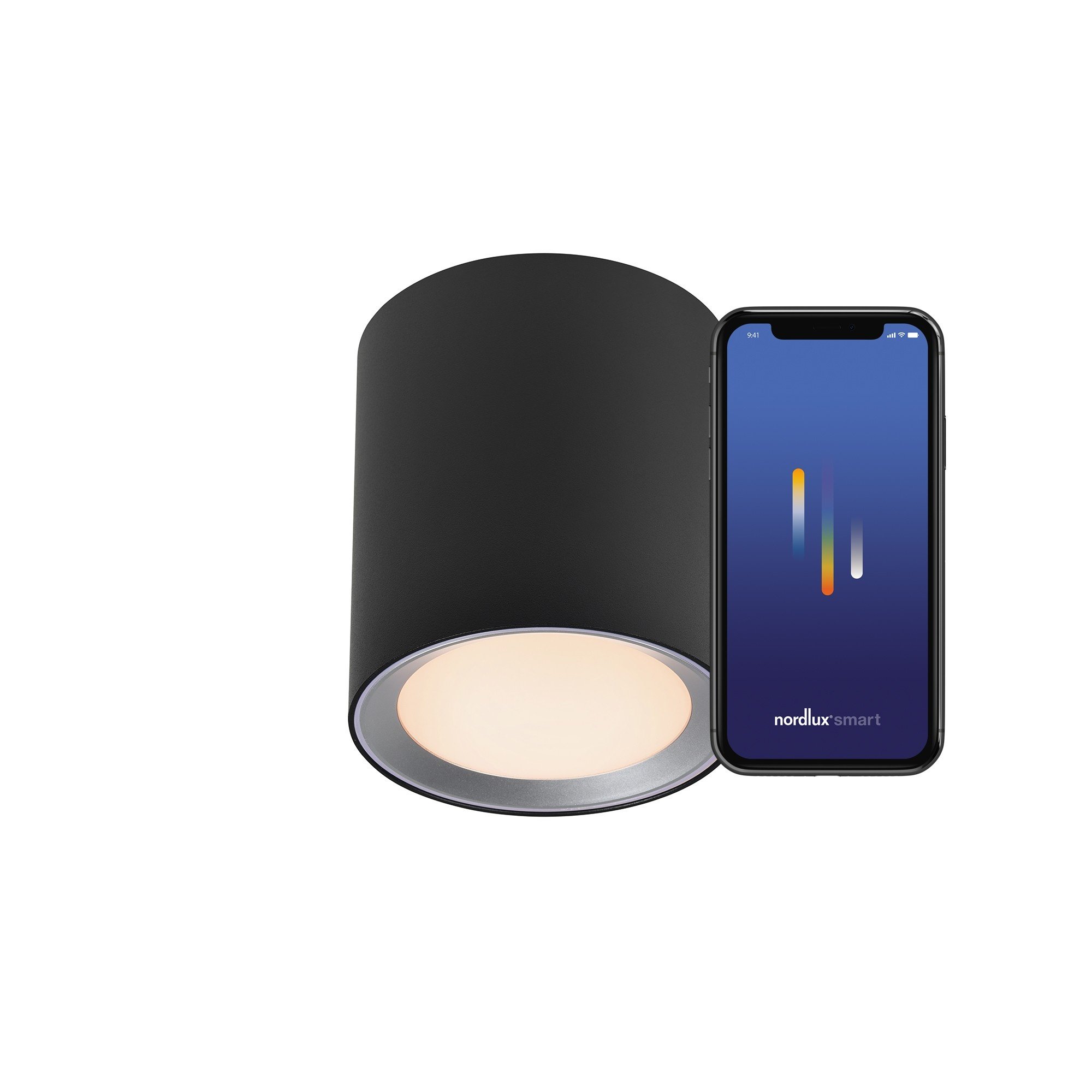 Nordlux Landon Smart Long потолочный светильник белый