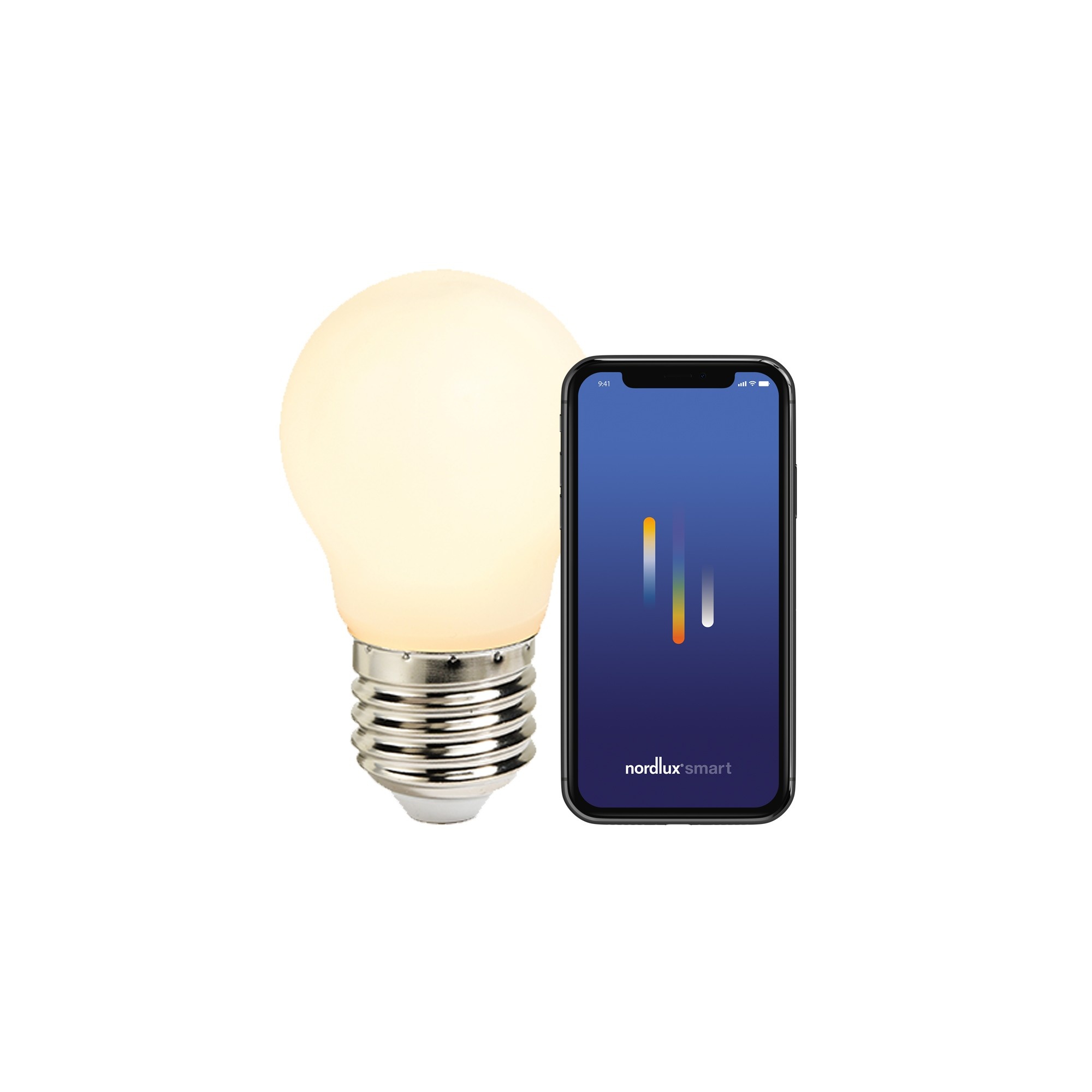 Nordlux Smart E27 G45 2200-6500 K 560 лм Light Bulb белый