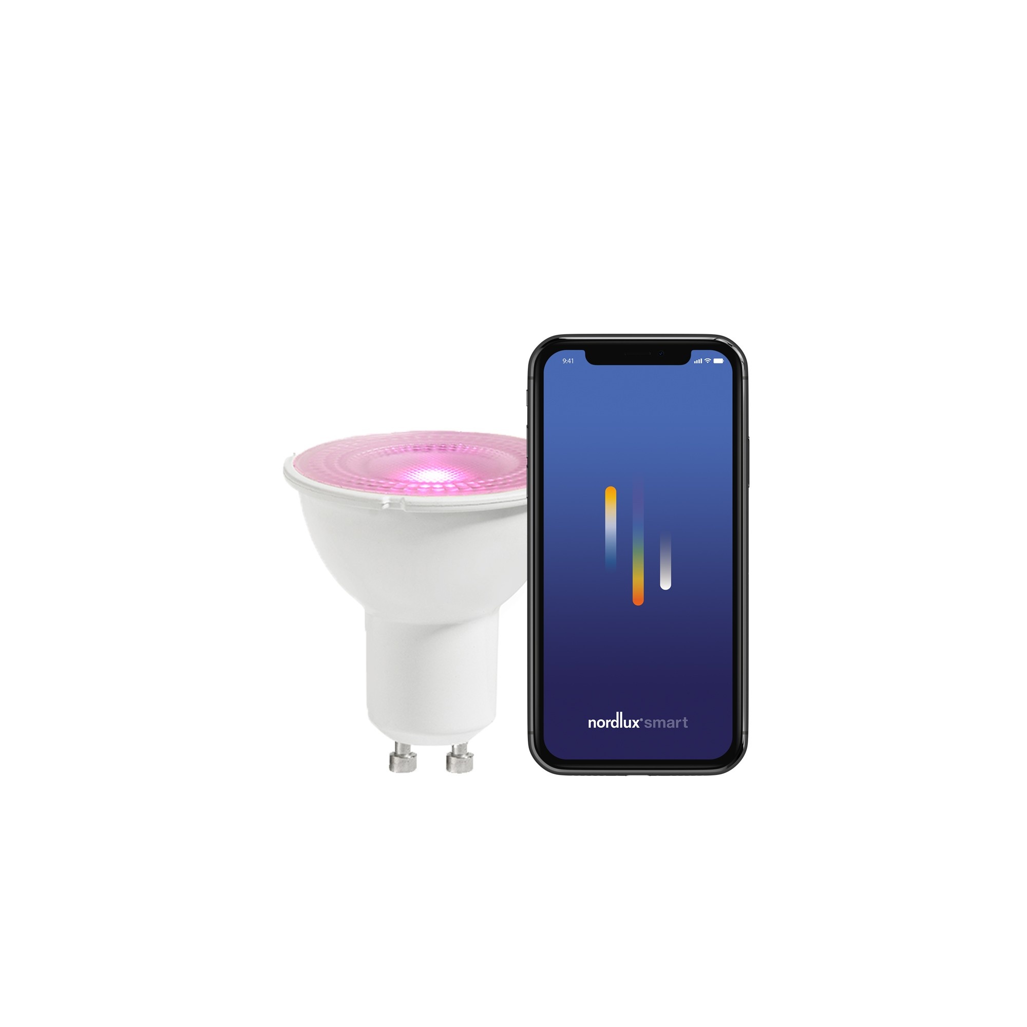 Nordlux Smart GU10 Colour 2200-6500 K 380 лм Light Bulb белый