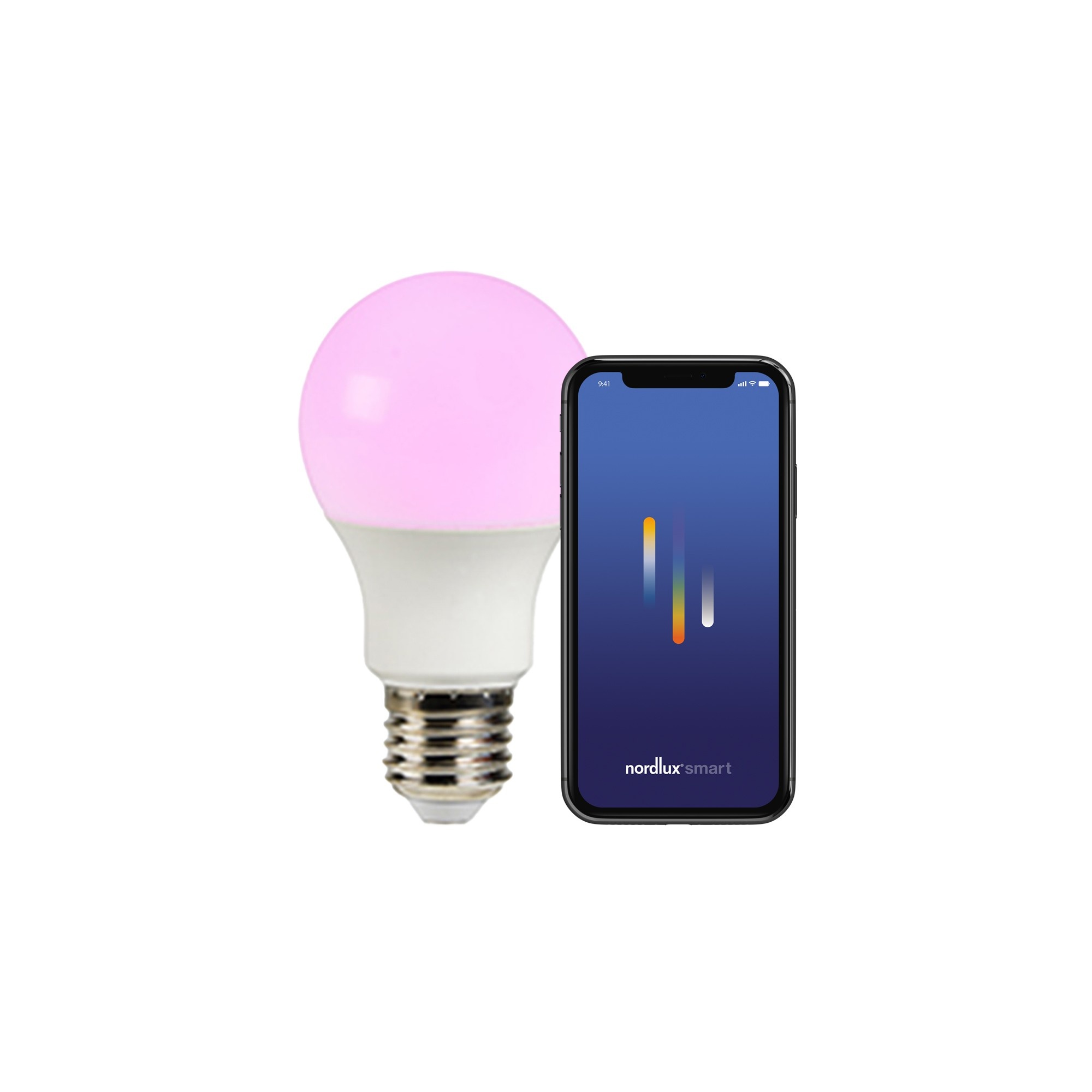 Nordlux Smart E27 A60 Colour 2200-6500 K 806 лм Light Bulb белый