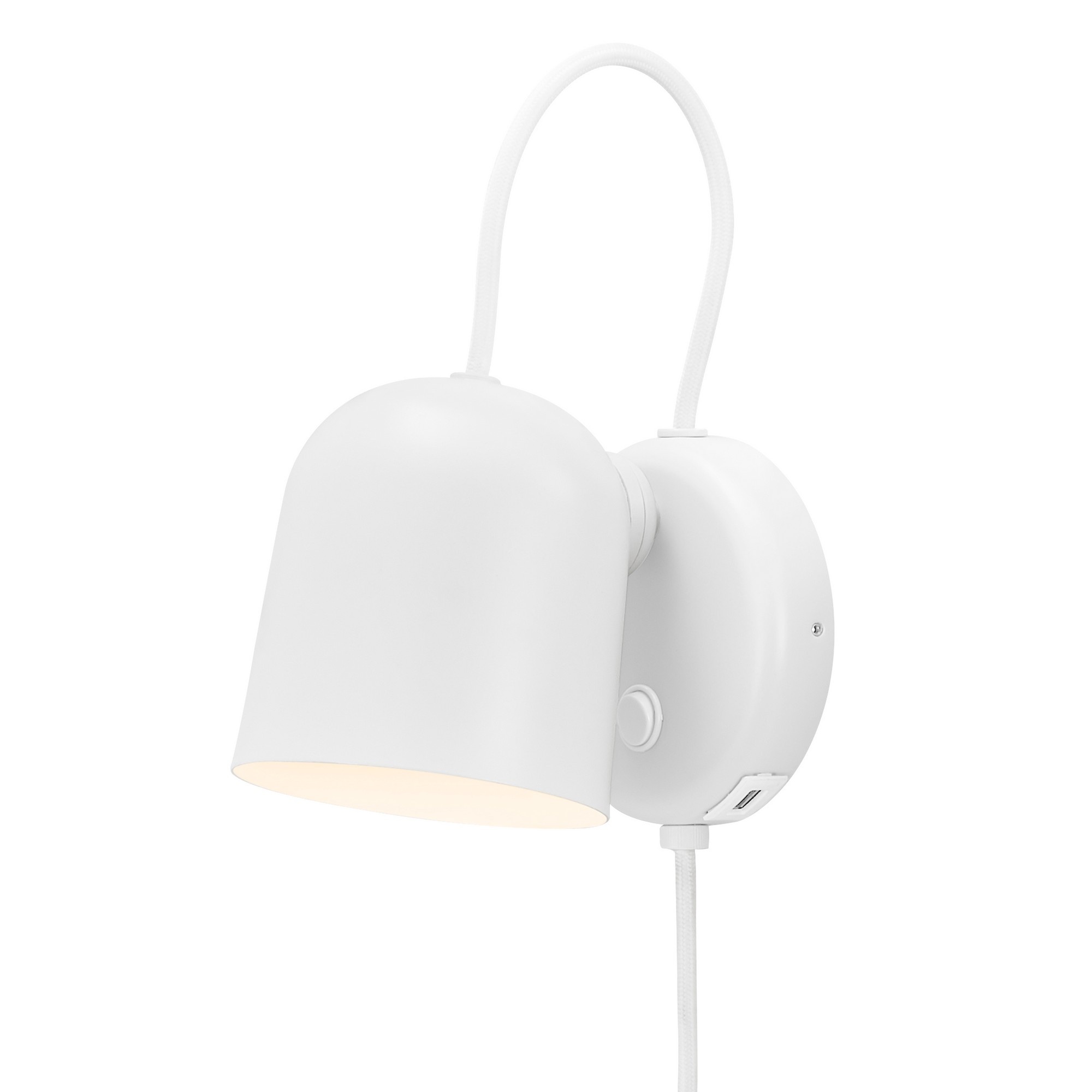 Nordlux Angle GU10 настенный светильник белый Telegrey