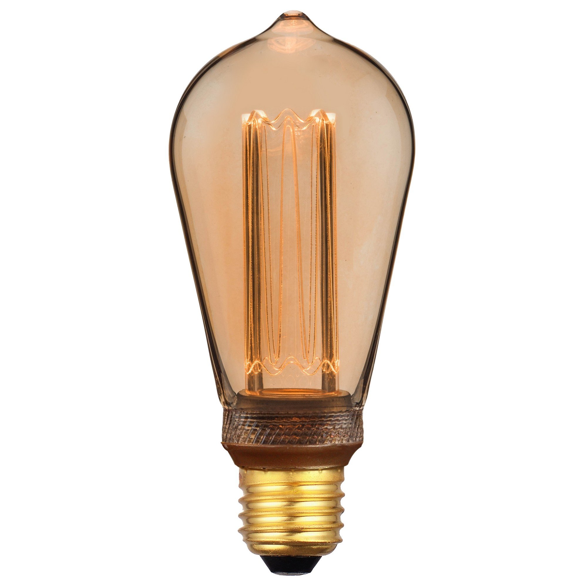 Nordlux Deco E27 ST64 Retro диммируемая 1800 K 120 лм Light Bulb Gold colour
