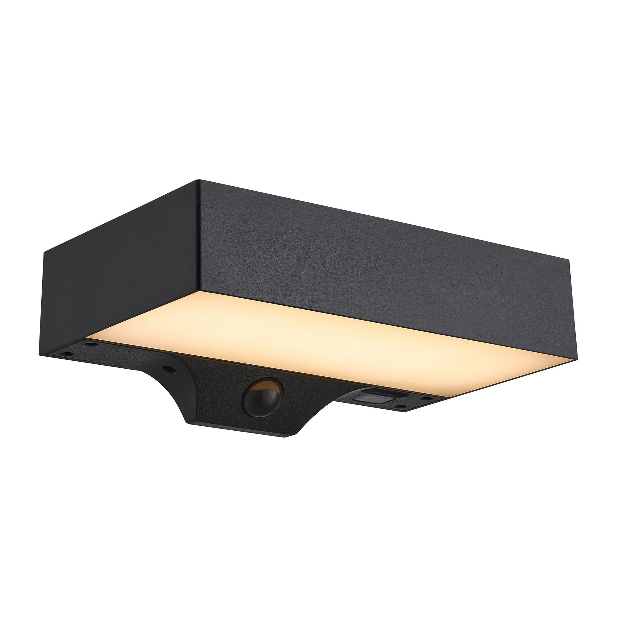 Nordlux Monay Square Solar настенный светильник черный