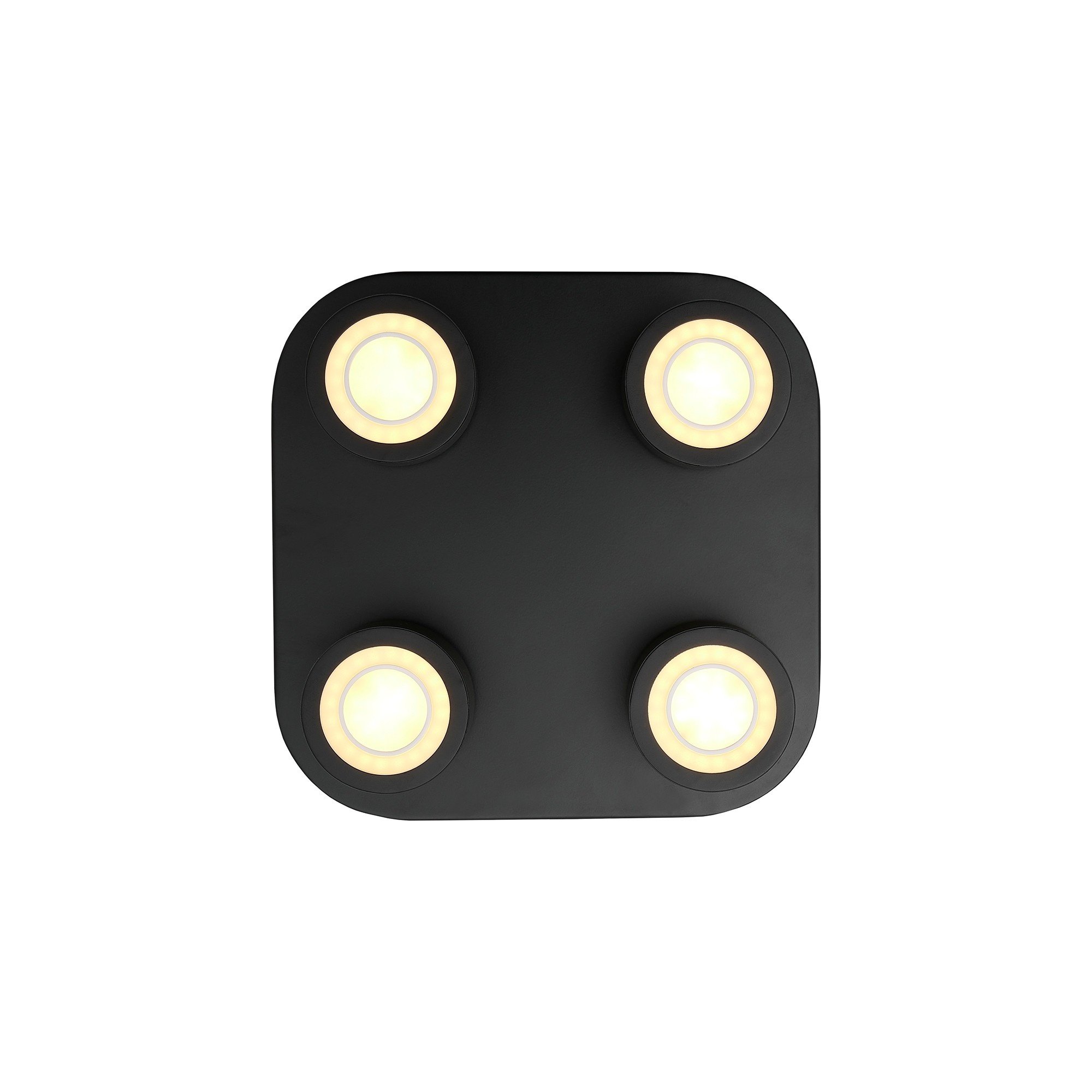 Nordlux Clyde 4-Spot потолочный светильник черный