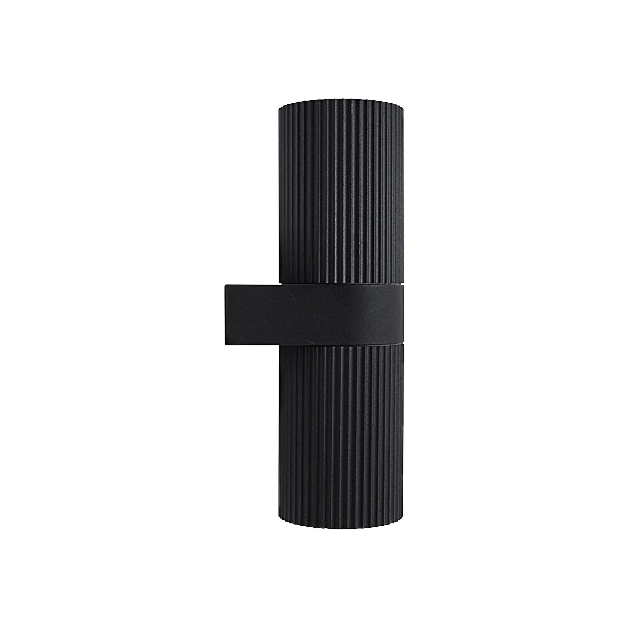 Nordlux Kyklop Ripple Maxi настенный светильник черный