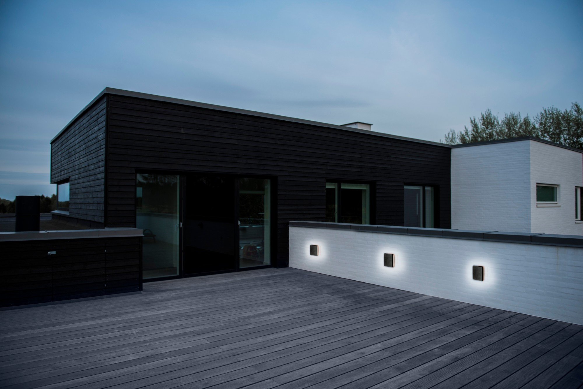 Nordlux Artego Square настенный светильник черный