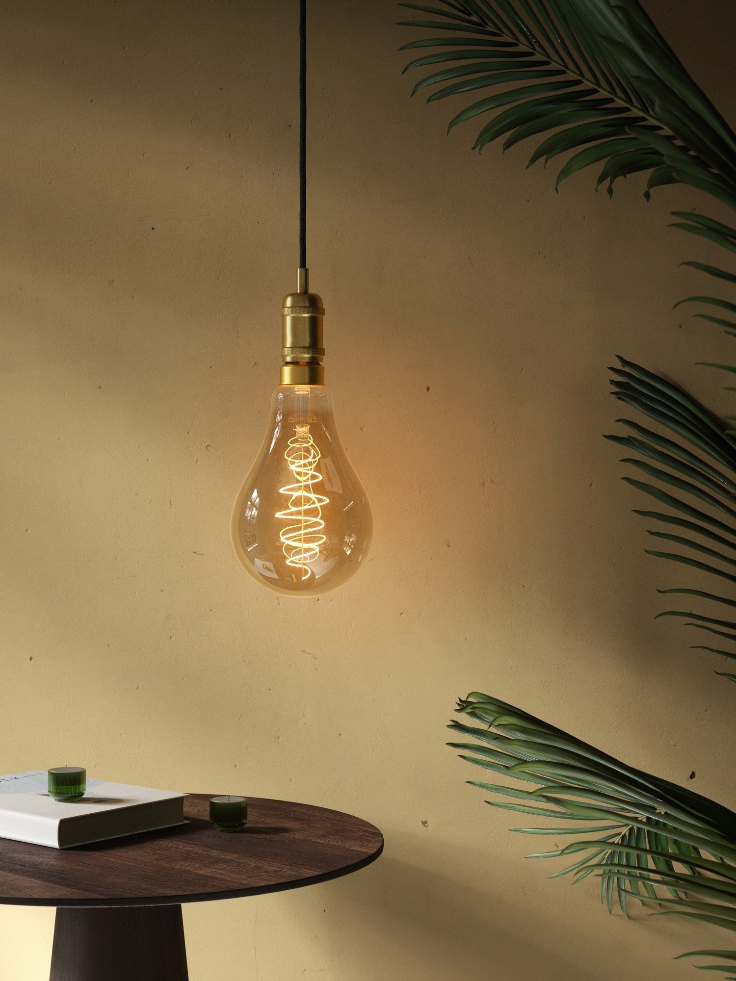 Nordlux Deco E27 PS160 Spiral диммируемая 2200 K 600 лм Light Bulb Gold colour