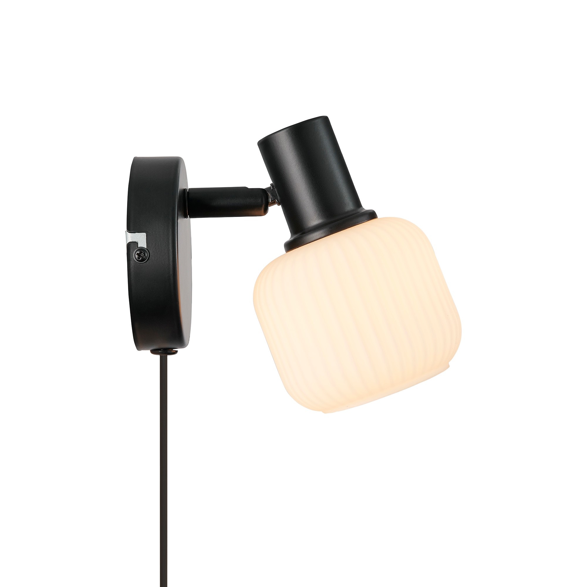 Nordlux Milford Mini настенный светильник черный
