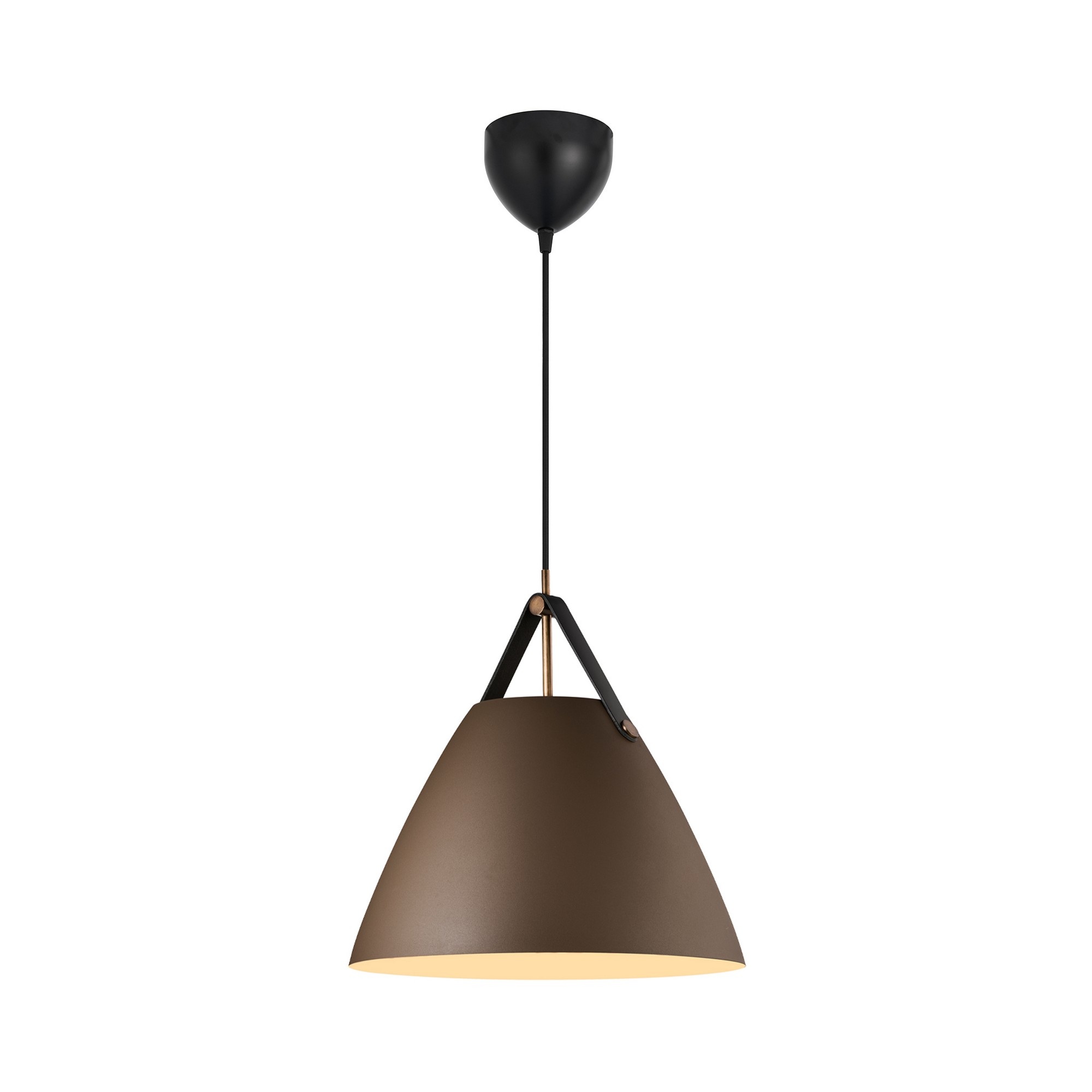 Nordlux Strap 27 подвесной светильник опаловый белый
