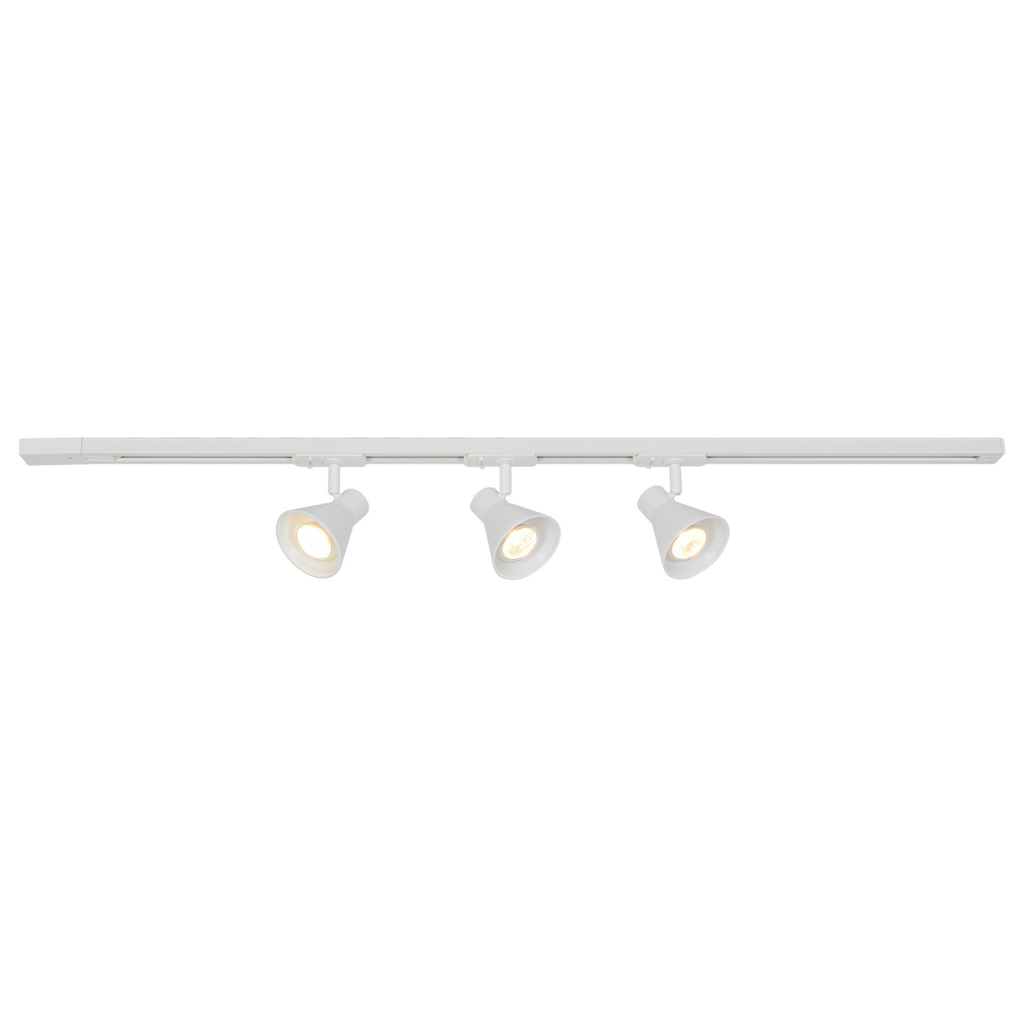 Nordlux Eik Link 3-Spot + 1m трековый светильник белый