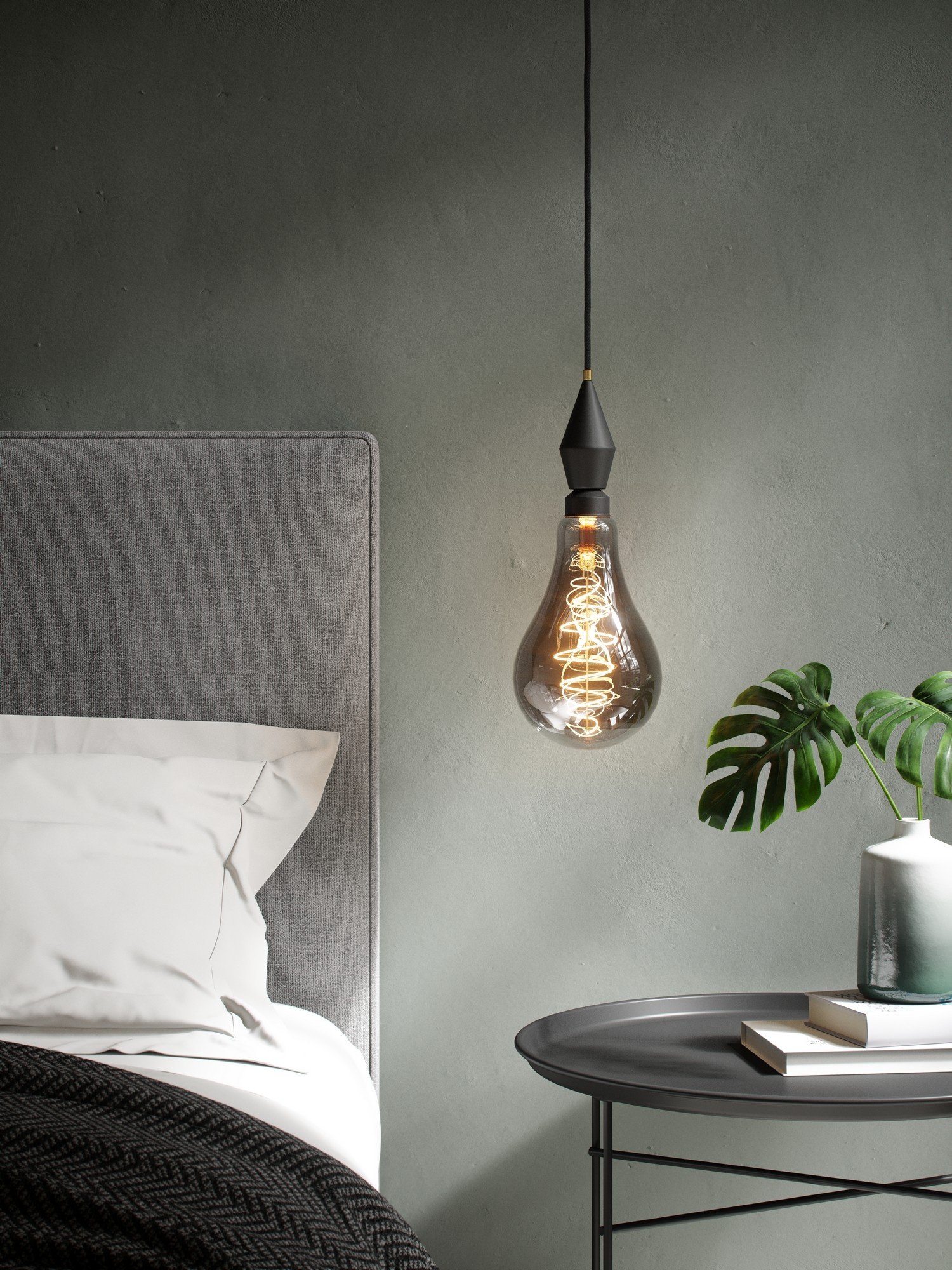 Nordlux Deco E27 PS160 Spiral диммируемая 1800 K 200 лм Light Bulb дымчатый