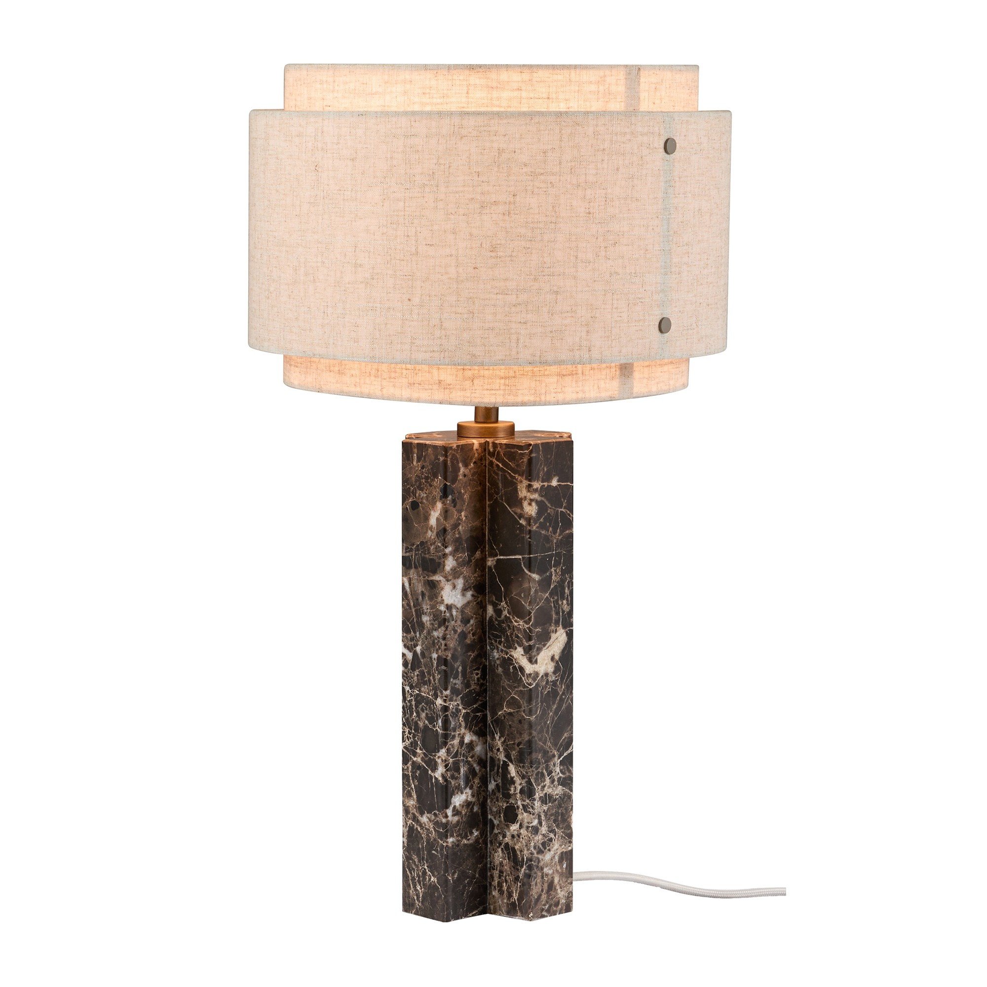 Nordlux Takai Marble настольная лампа бежевый