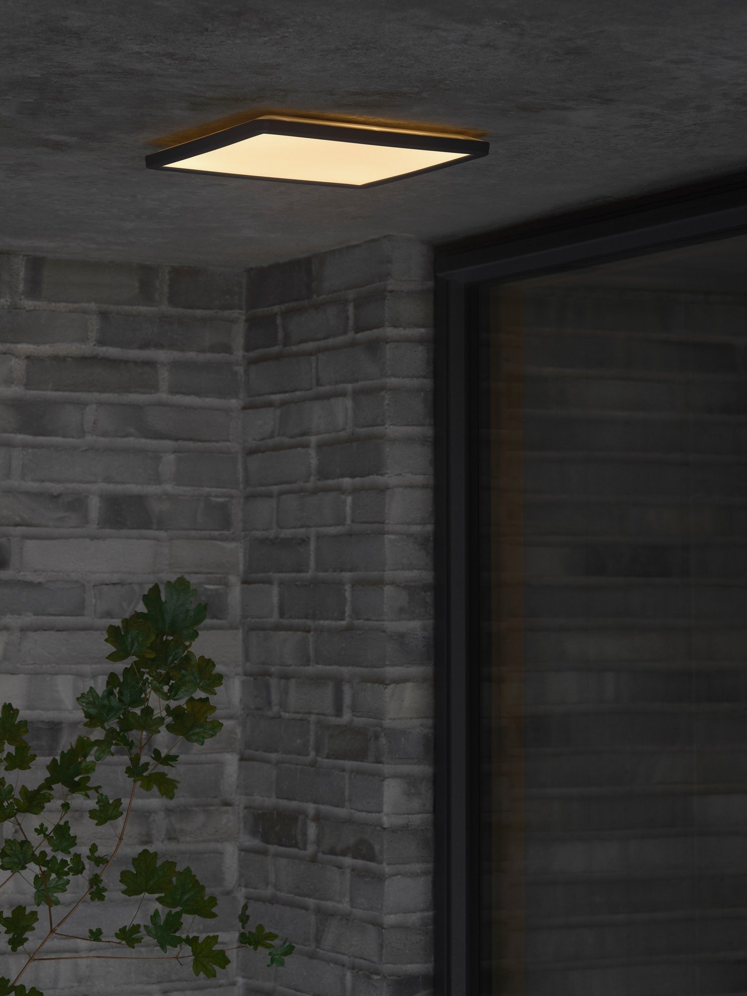 Nordlux Oja 29 Outdoor Square потолочный светильник черный