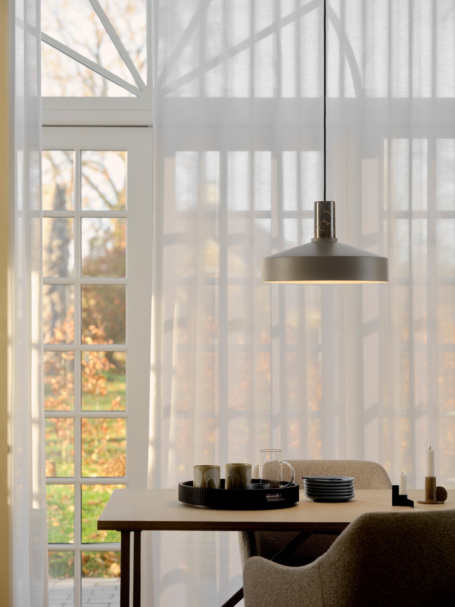 Nordlux Elvas marble подвесной светильник бежевый