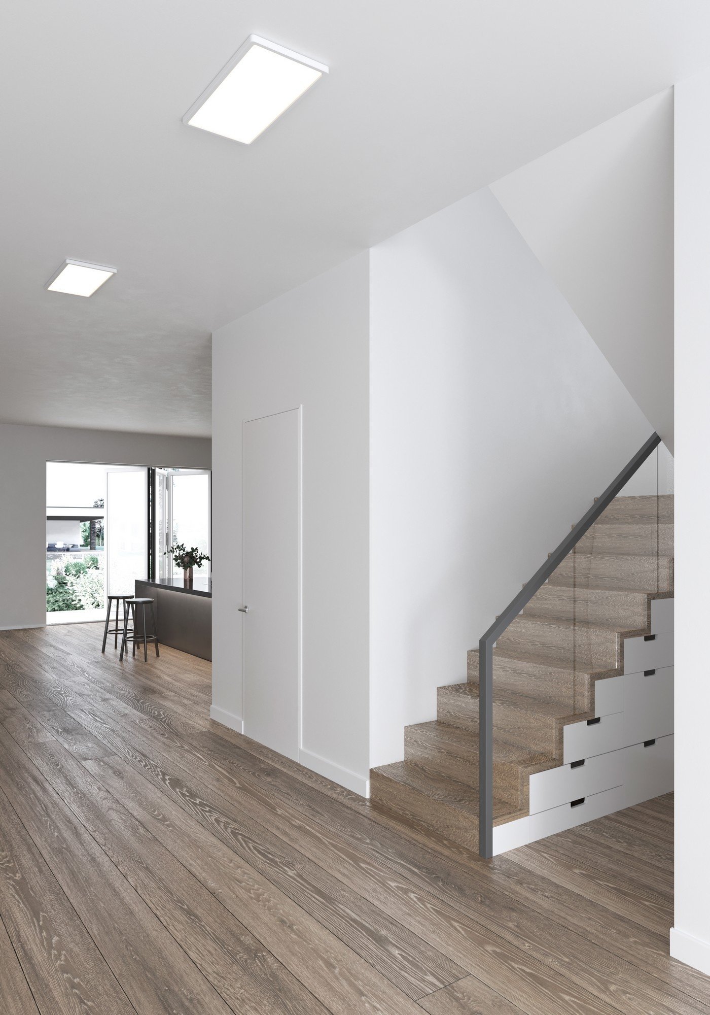 Nordlux Harlow Smart Colour потолочный светильник белый