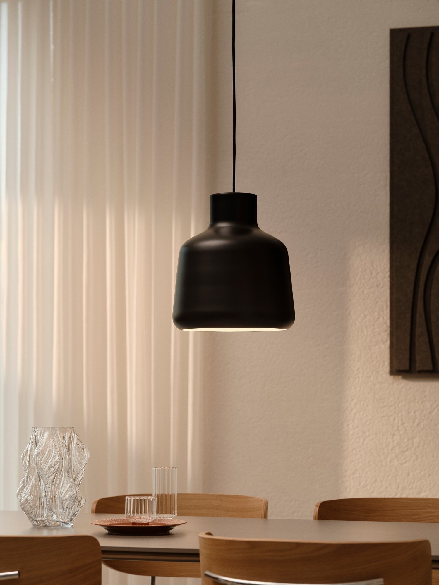 Nordlux Louella 30 подвесной светильник черный
