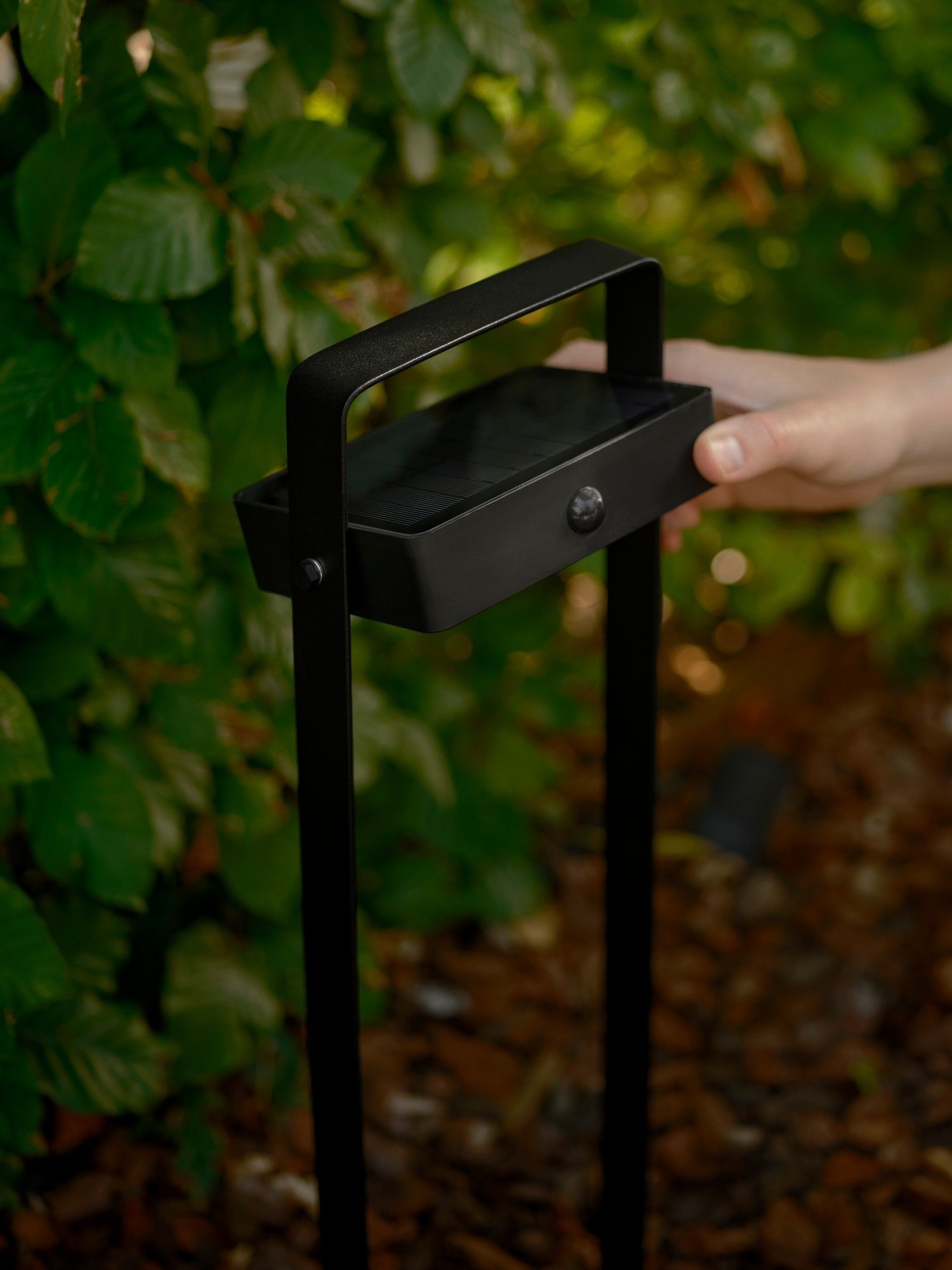 Nordlux Saulio Solar садовый светильник черный