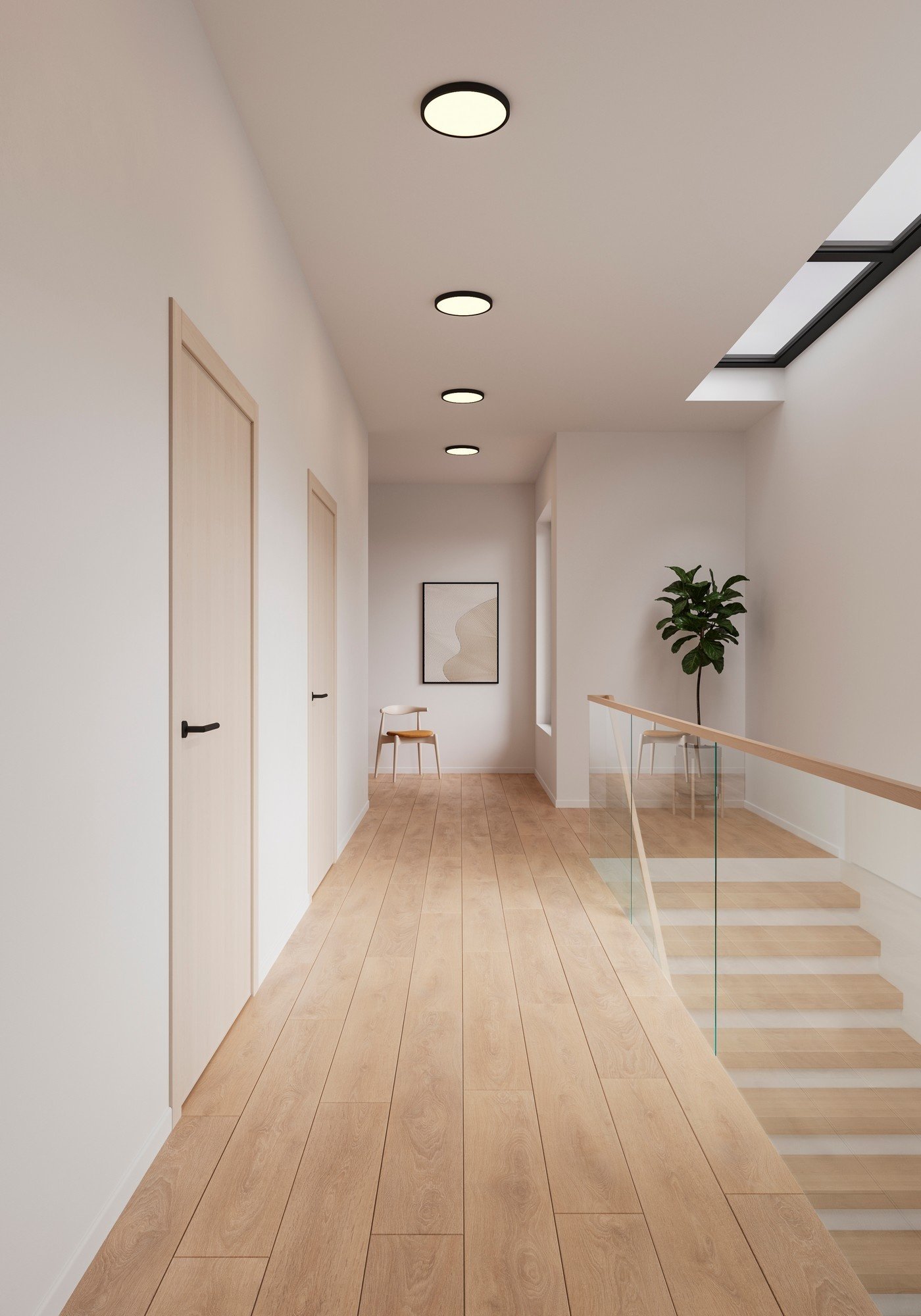Nordlux Oja Smart 29 потолочный светильник белый